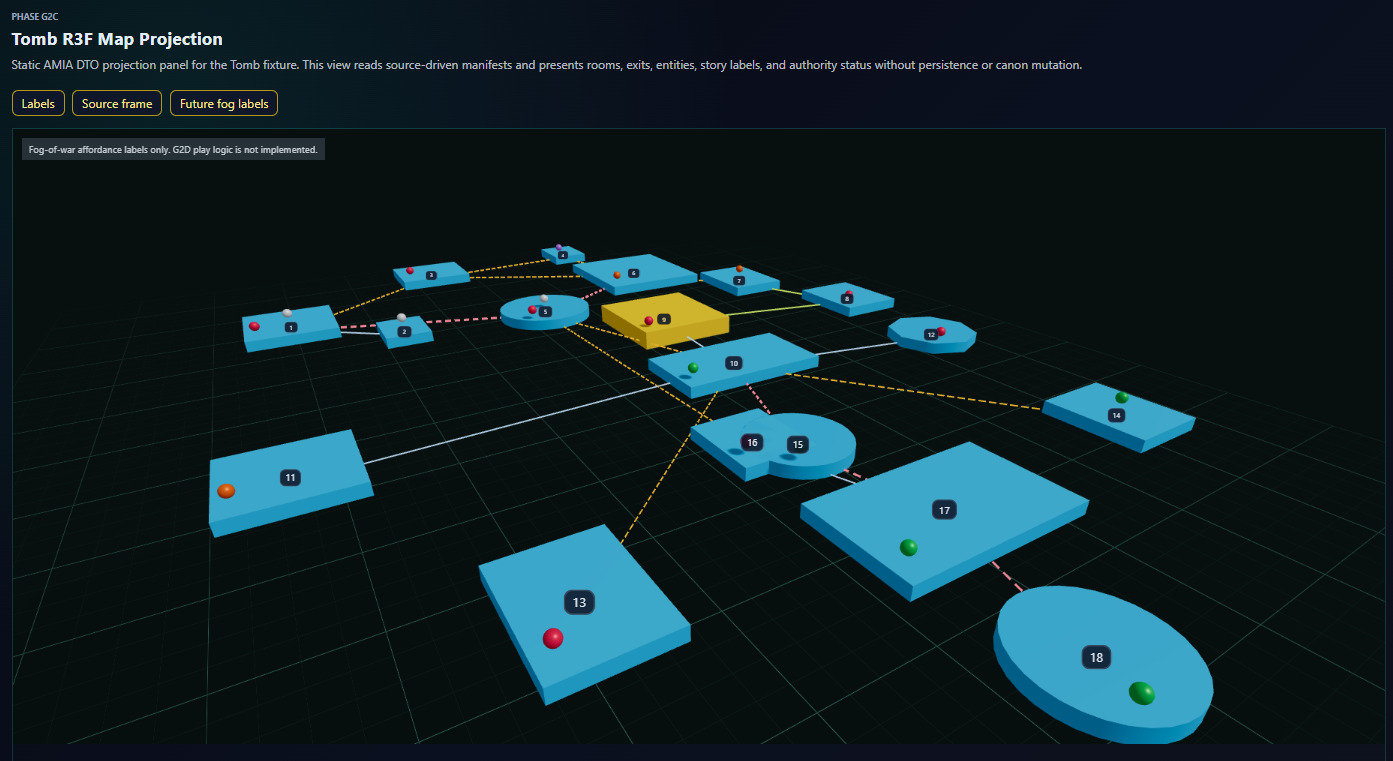 Generated room map